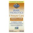 Фото товару RAW Probiotics Ultimate Care Фото товару Garden of Life, RAW Probiotics Ultimate Care, Пробіотики, 30 капс