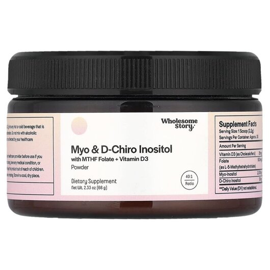 Основное фото товара Myo & D-Chiro Inositol with MTHF Folate + Vitamin D3 Powder Основное фото товара Myo & D-Chiro Inositol with MTHF Folate + Vitamin, Мио-инозит