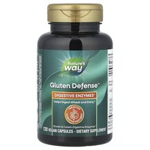 Gluten Defense with DPP IV 120 Vegan Ферменты Nature's Way