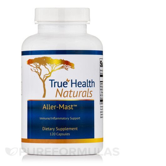 Основное фото товара Aller-Mast Основное фото товара True Healing Naturals, Поддержка аллергии, Aller-Mast, 120 капсул