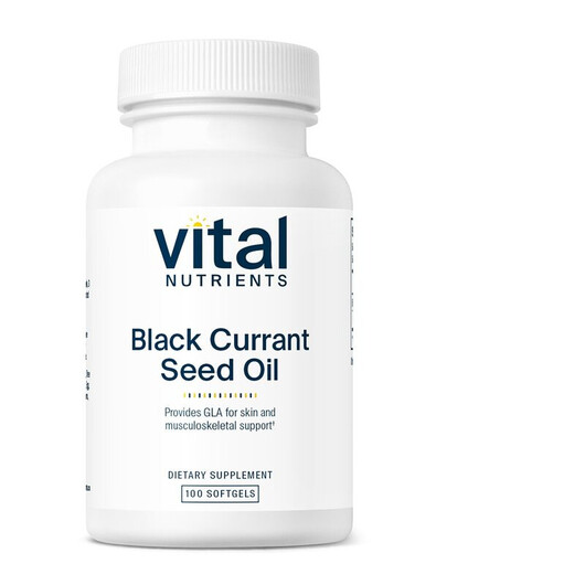 Основне фото товару Black Currant Seed Oil 535 mg GLA 70 mg Основне фото товару Black Currant Seed Oil 535 mg GLA 70 mg, Чорна смородина, 100 кап
