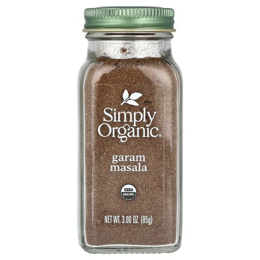 Основне фото товару Garam Masala Основне фото товару Simply Organic, Garam Masala, Спеції, 85 г