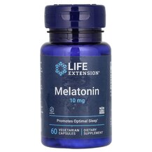 Мелатонін 10 мг Melatonin 10 mg Life Extension 60 капсул Мелатонін 10 мг Melatonin 10 mg Life Extension 60 капсул