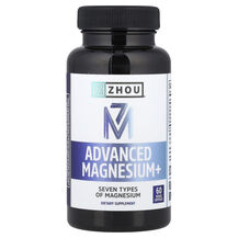 Магній Advanced Magnesium+ Zhou Nutrition 60 капсул