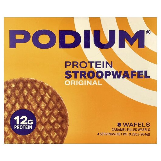Основное фото товара Protein Stroopwafel Original 8 Wafels Основное фото товара Протеин, Protein Stroopwafel Original 8 Wafels, 264 г