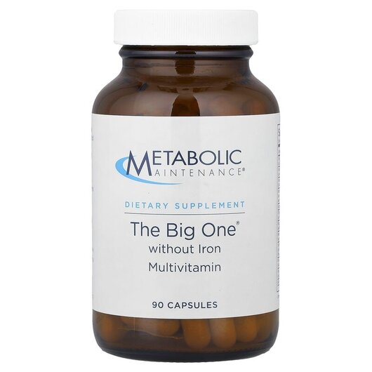 Основное фото товара The Big One without Iron Основное фото товара Мультивитамины, The Big One without Iron, 100 капсул
