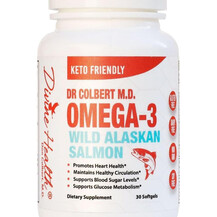 Dr. Colbert M.D. Omega-3 Wild Alaskan Salmon Масло дикого