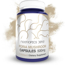 Poria Mushroom Extract Capsules Грибы Nootropics Depot