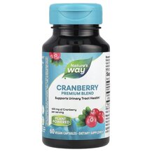 Premium Blend Cranberry 400 mg Клюква Nature's Way Premium Blend Cranberry 400 mg Клюква Nature's Way