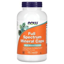 Мінеральні добавки Full Spectrum Minerals Caps NOW Foods