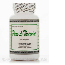 Pure L-Threonine 500 mg L-Треонин Montiff 100 капсул Pure L-Threonine 500 mg L-Треонин Montiff 100 капсул