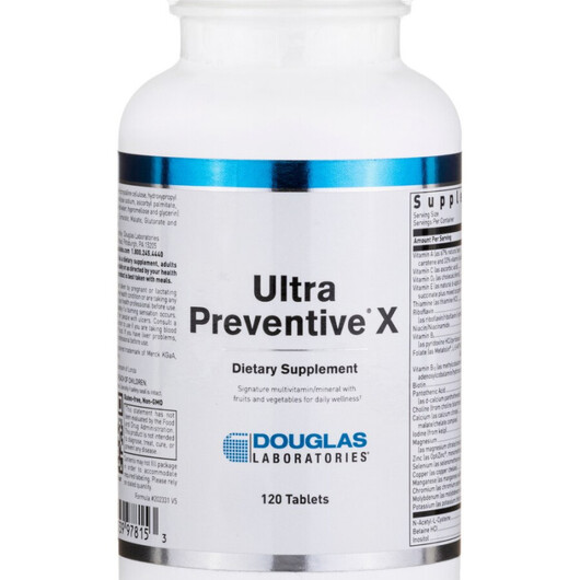 Основное фото товара Ultra Preventive X Основное фото товара Douglas Laboratories, Мультивитамины, Ultra Preventive X, 120 таб