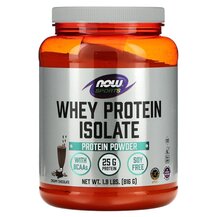 Протеїн Sports Whey Protein Isolate Creamy Chocolate NOW