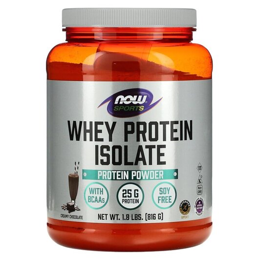 Основне фото товару Sports Whey Protein Isolate Creamy Chocolate Основне фото товару Sports Whey Protein Isolate Creamy Chocolate, Протеїн, 816 г