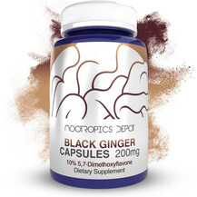 Куркумін Black Ginger Extract Capsules Nootropics Depot