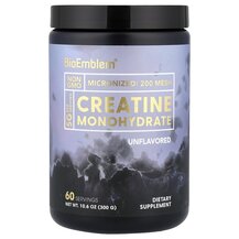 Creatine Monohydrate Unflavored Креатин BioEmblem 300 г Creatine Monohydrate Unflavored Креатин BioEmblem 300 г