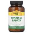 Фото товару Country Life, Natural Tropical Papaya, Ферменти Папайї, 500 Wafer