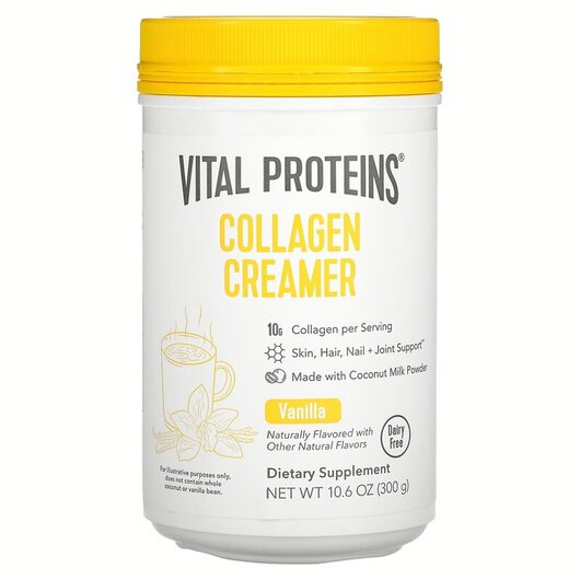 Основное фото товара Vital Proteins, Коллаген, Collagen Creamer Vanilla, 305 г