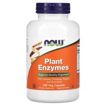 Plant Enzymes Растительные Ферменты NOW Foods 240 капсул