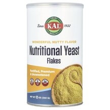 Харчові дріжджі Nutritional Yeast Flakes KAL 340 г Харчові дріжджі Nutritional Yeast Flakes KAL 340 г