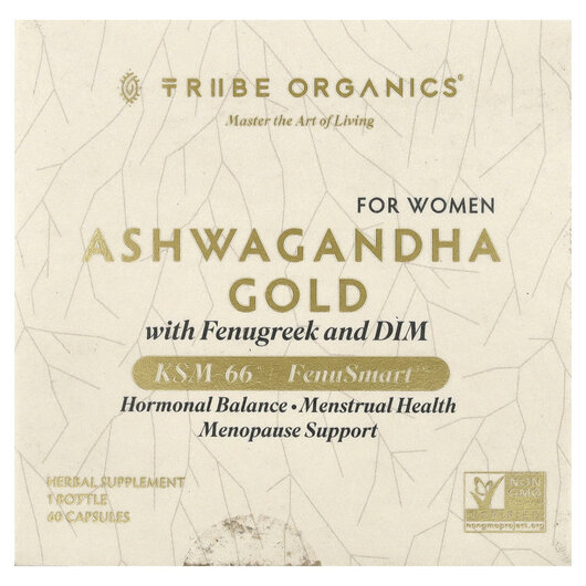 Основное фото товара Ashwagandha Gold With Frengreek and DIM For Women Основное фото товара Ashwagandha Gold With Frengreek and DIM For Women, Ашваганда, 60