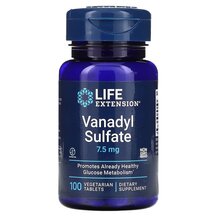 Vanadyl Sulfate 7.5 mg Ванадил сульфат Life Extension Vanadyl Sulfate 7.5 mg Ванадил сульфат Life Extension