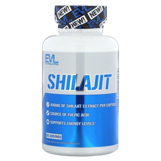 Основное фото товара EVLution Nutrition, Шилайт, Shilajit, 60 капсул
