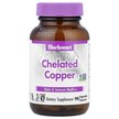 Фото товару Chelated Copper Фото товару Bluebonnet Nutrition, Chelated Copper, Мідь, 90 капсул