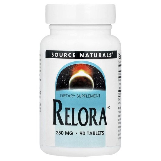 Основное фото товара Source Naturals, Релора 250 мг, Relora 250 mg 90, 90 таблеток