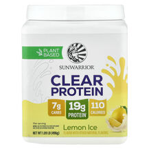 Clear Protein Lemon Ice Гороховый Протеин Sunwarrior 496 г