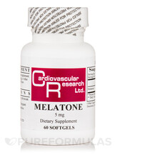 Мелатонін Melatone 5 mg Ecological Formulas 60 капсул Мелатонін Melatone 5 mg Ecological Formulas 60 капсул