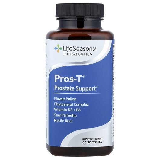Основное фото товара LifeSeasons, Поддержка простаты, Pros-T Glandular Support, 60 кап