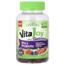 Пробіотики VitaJoy Pre & Probiotic Gummies Berry 21st