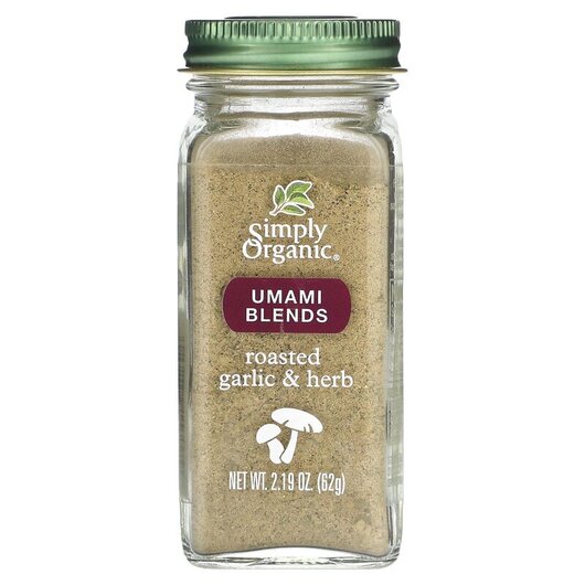 Основне фото товару Umami Blends Roasted Garlic & Herb, Екстракт Часнику, 62 г