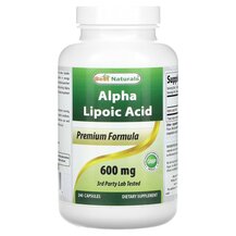 Альфа-ліпоєва Alpha Lipoic Acid 600 mg Best Naturals Альфа-ліпоєва Alpha Lipoic Acid 600 mg Best Naturals