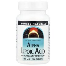 Alpha Lipoic Acid 100 mg 120 Альфа-липоевая кислота 100 мг
