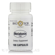 Melatonin 5 mg Мелатонин Tech Pharmacal 100 капсул