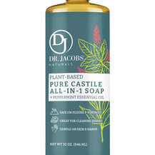 Plant-Based Pure Castile All-in-1 Soap + Peppermint Oil