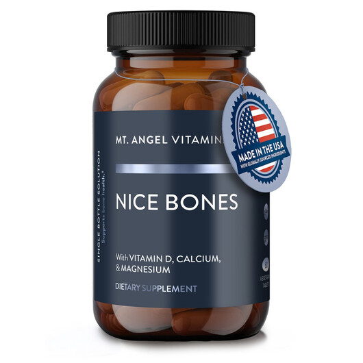 Основное фото товара Nice Bones - Calcium Magnesium Vitamin D Bone Health Support Основное фото товара Nice Bones - Calcium Magnesium Vitamin D, Кальций Магний D3, 60 т