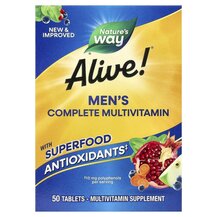 Alive! Men's Energy Мультивитамины для мужчин Nature's Way