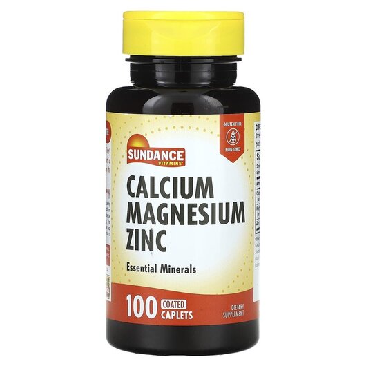 Основное фото товара Кальций магний цинк, Calcium Magnesium Zinc, 100 таблеток