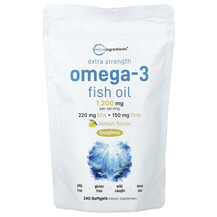 Omega-3 Fish Oil Lemon Омега 3 Micro Ingredients