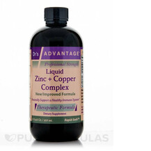 Liquid Zinc and Copper Complex Цинк Dr's Advantage 237 мл Liquid Zinc and Copper Complex Цинк Dr's Advantage 237 мл