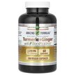 Фото товара Turmeric & Ginger with BioPerine 750 mg Фото товара Turmeric & Ginger with BioPerine 750, Экстракт корня куркумы,
