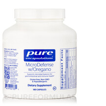 Олія орегано MicroDefense with Oregano Pure Encapsulations Олія орегано MicroDefense with Oregano Pure Encapsulations