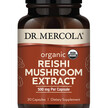 Фото товара Organic Reishi Mushroom Extract Фото товара Dr. Mercola, Грибы Рейши, Organic Reishi Mushroom Extract, 30 кап