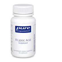 R-Ліпоєва кислота R-Lipoic Acid Stabilized Pure 60 капсул R-Ліпоєва кислота R-Lipoic Acid Stabilized Pure 60 капсул
