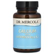 Фото товара Dr. Mercola, Кальций с D3 K2, Calcium with Vitamins D3 & K2, 