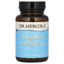 Calcium with Vitamins D3 & K2 Кальций с D3 K2 Dr. Mercola