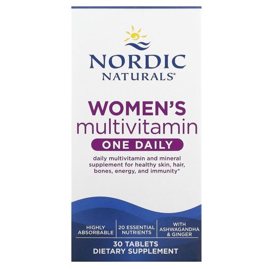 Основное фото товара Мультивитамины, Women's Multivitamin One Daily, 30 таблеток